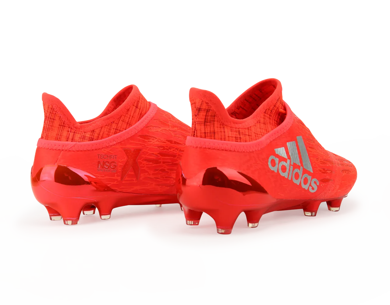 adidas Kids X 16  PURECHAOS FG Solar Red/Metallic Silver