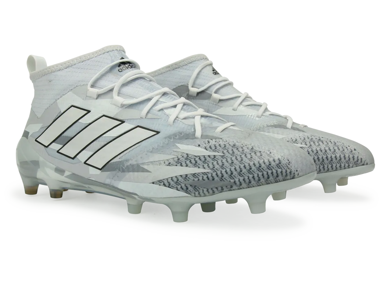 adidas Men's ACE 17.1 Primeknit FG White/Core Black