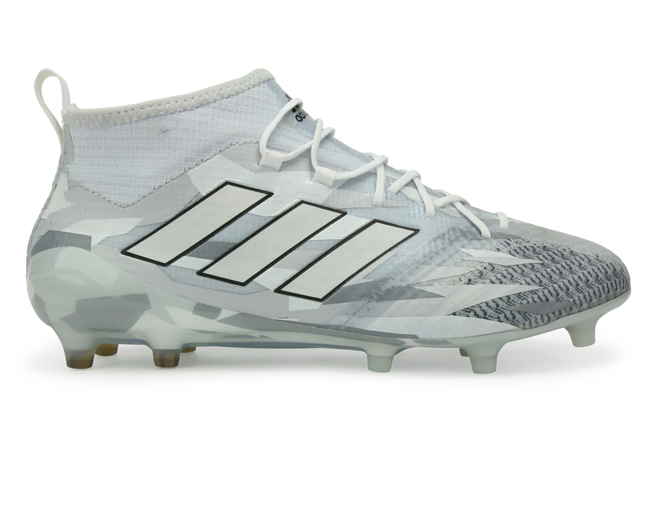 adidas Men's ACE 17.1 Primeknit FG White/Core Black