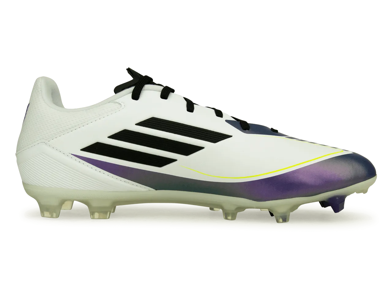 adidas Men's F50 Messi League FG/MG White/Black/Purple