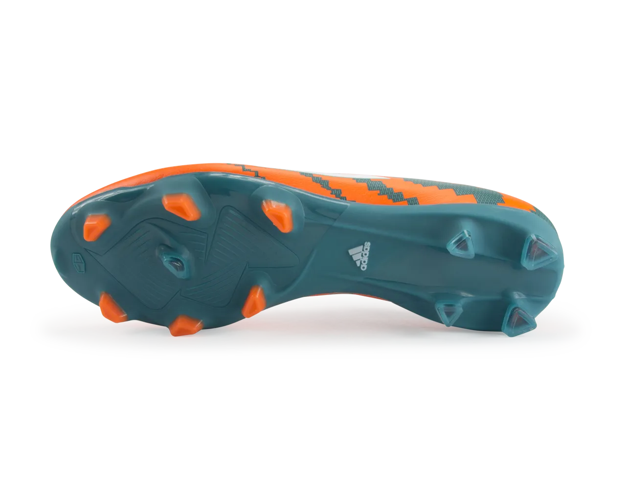 adidas Men's Messi 10.3 FG Power Teal/White/Solar Orange