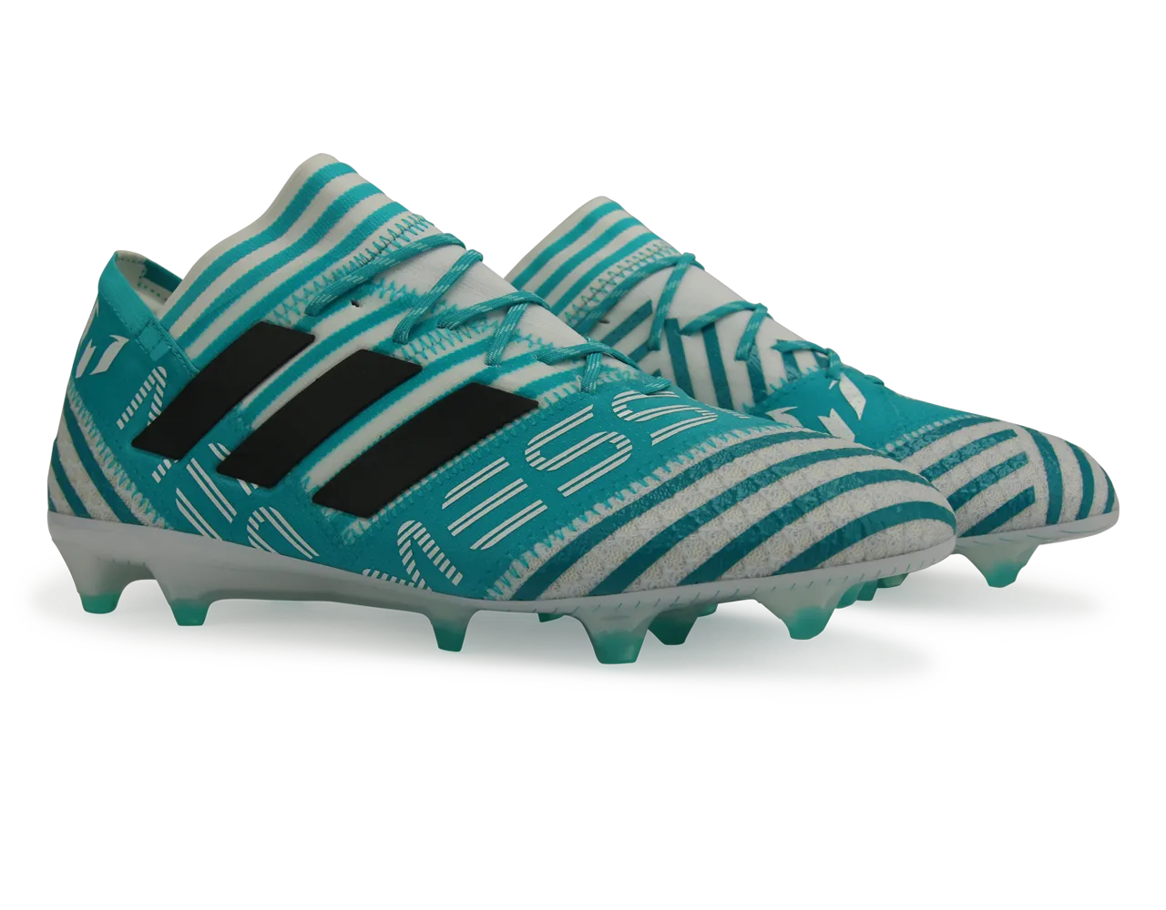 adidas Men's Nemeziz Messi 17.1 FG White/Legend Ink/Energy Blue