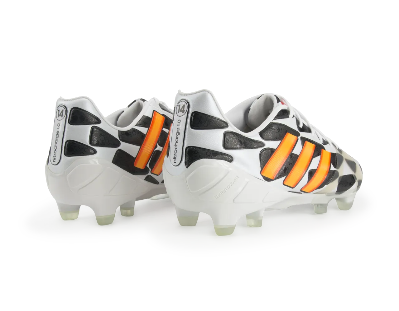 adidas Men's Nitrocharge 1.0 TRX FG (Battle Pack) Black/Running White