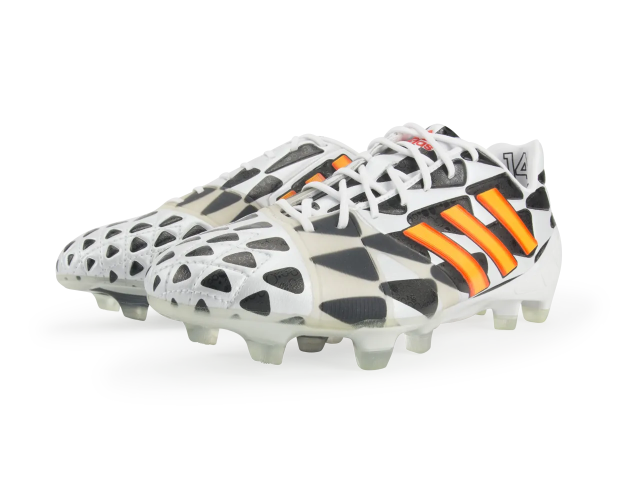 adidas Men's Nitrocharge 1.0 TRX FG (Battle Pack) Black/Running White