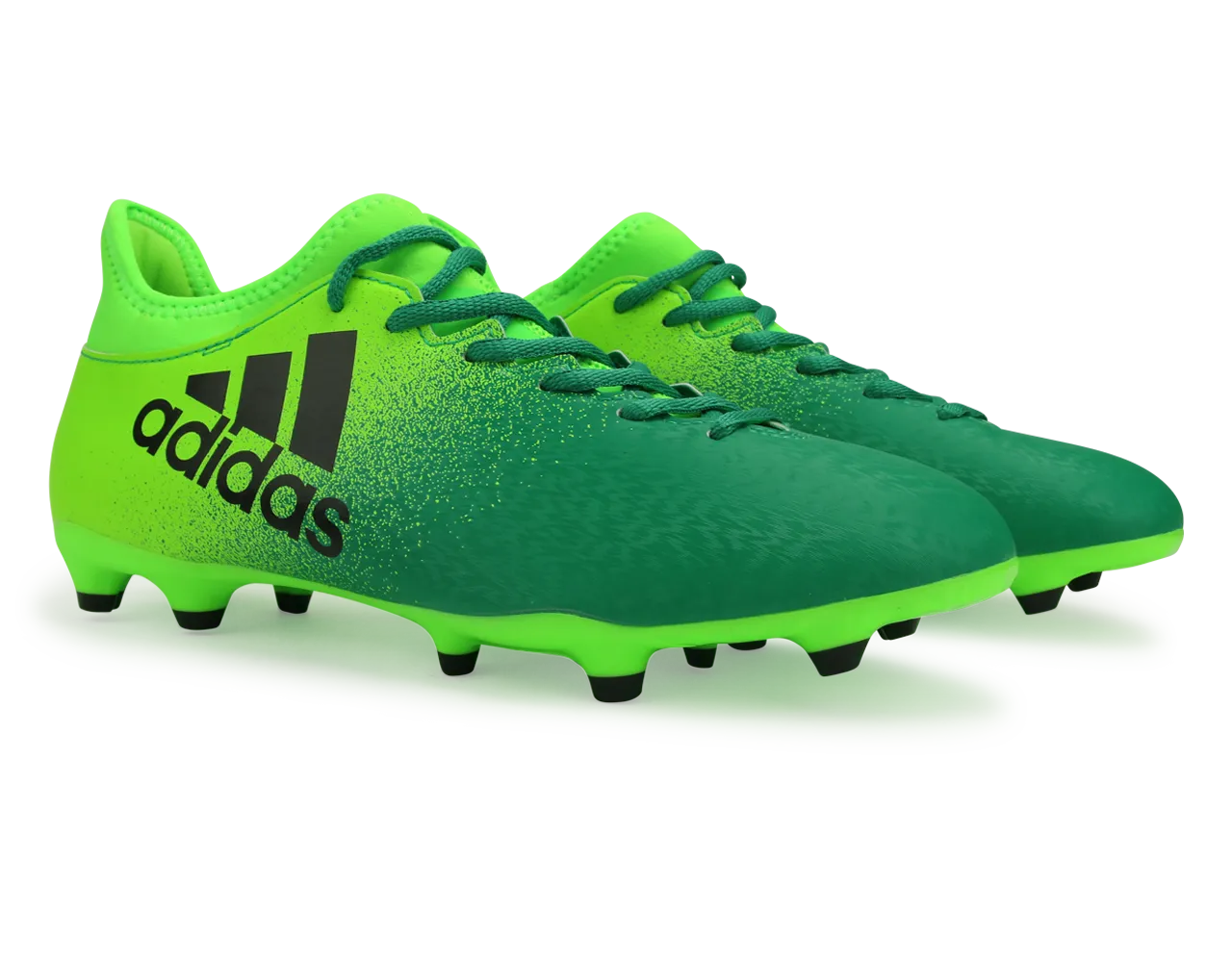 adidas Men's X 16.3 FG Solar Green/Core Black/Core Green