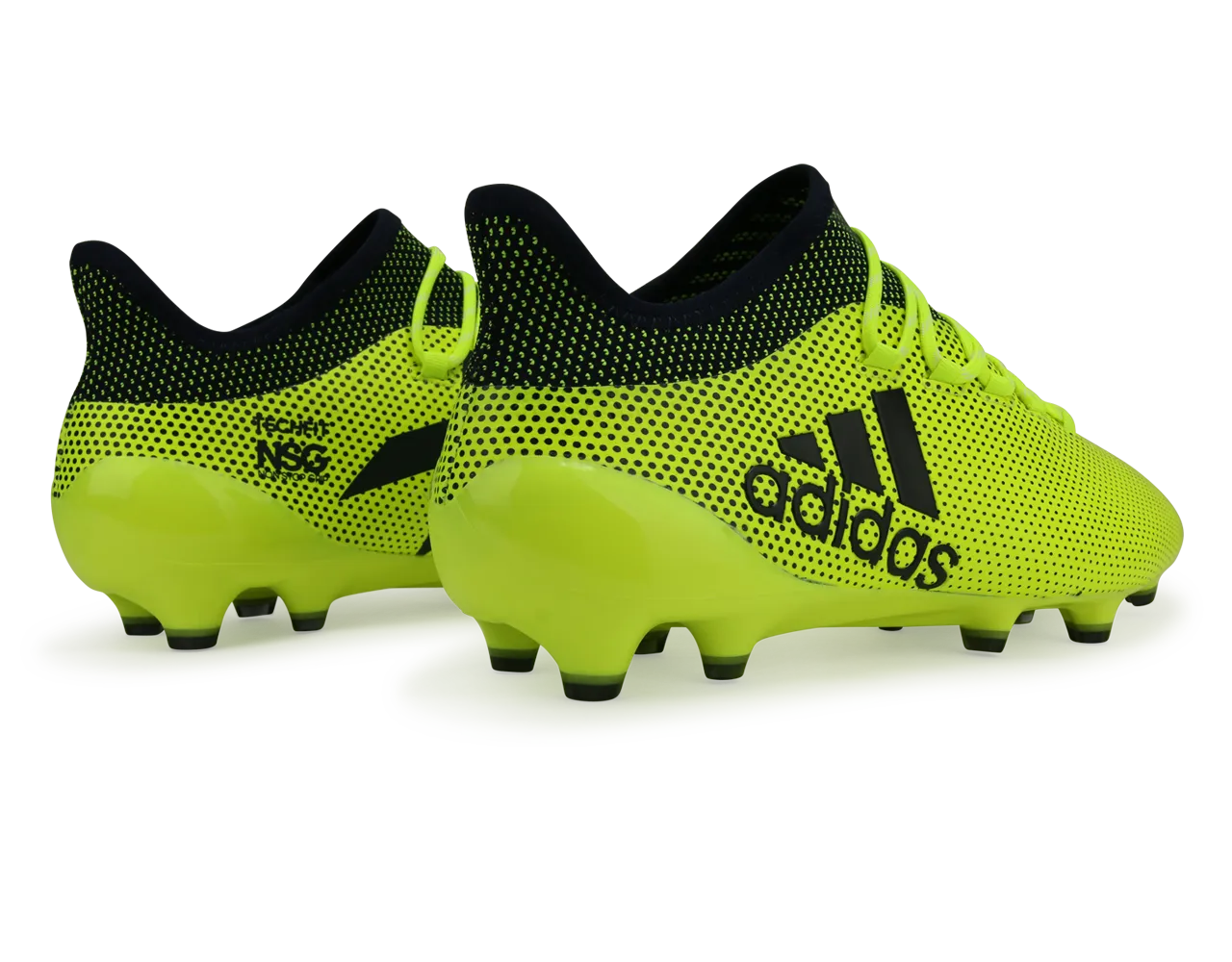 adidas Men's X 17.1 FG Solar Yellow/Legend Ink