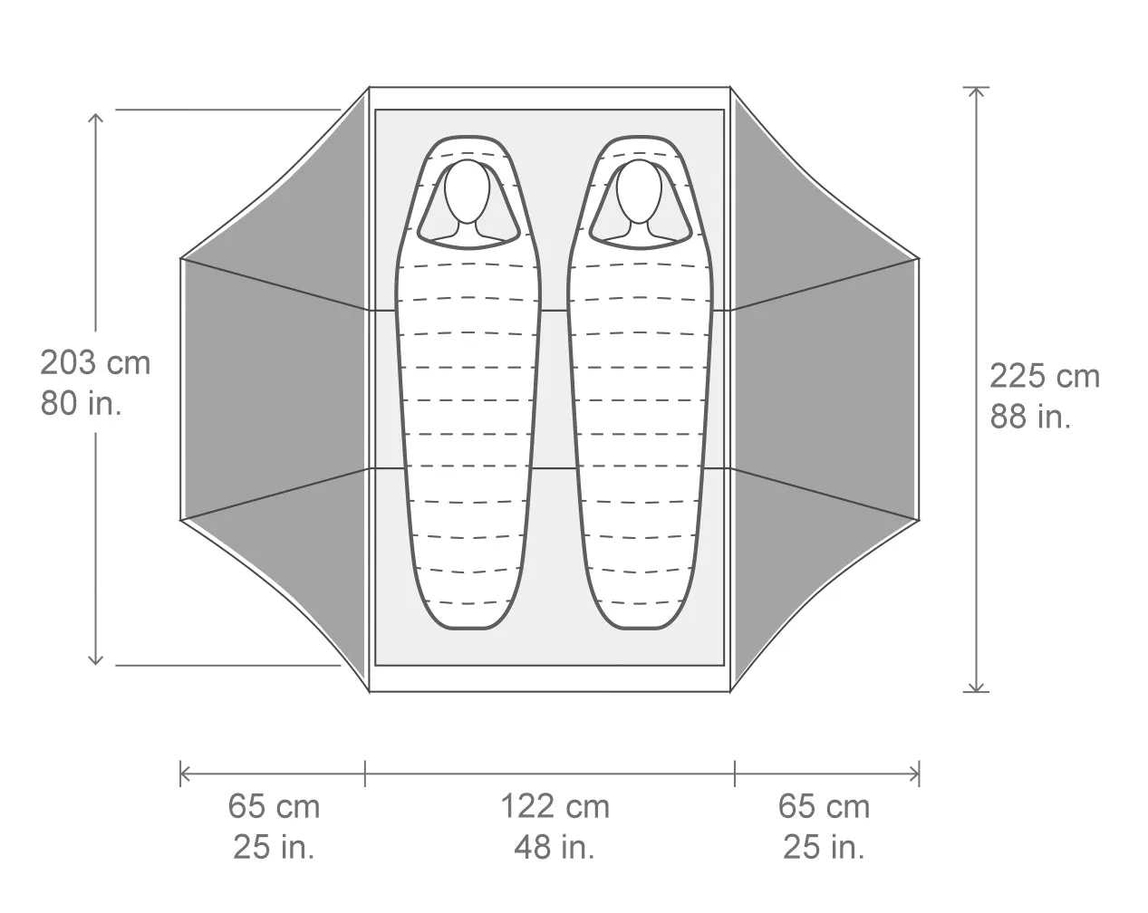ADV Tent - Adventure Motorcycle Tent