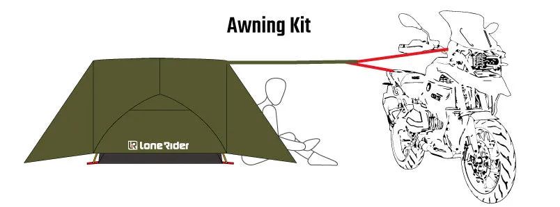 ADV Tent - Adventure Motorcycle Tent