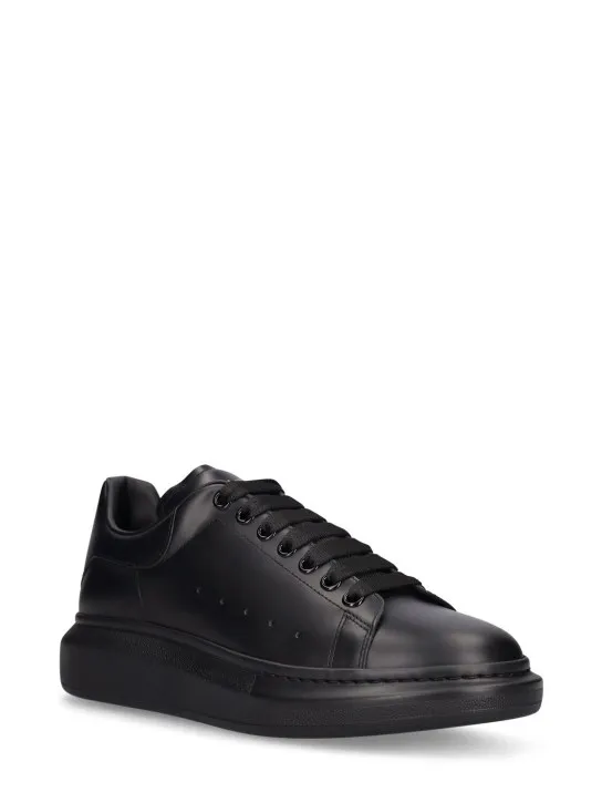 Alexander McQueen   45mm Oversized leather sneakers 