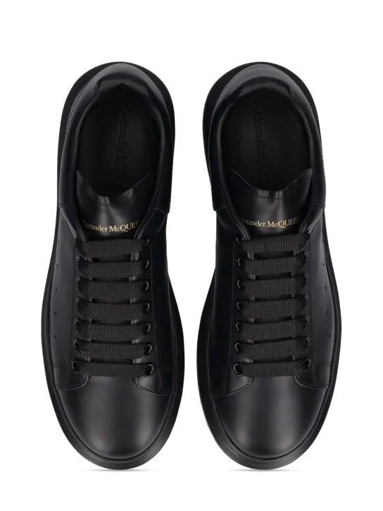 Alexander McQueen   45mm Oversized leather sneakers 