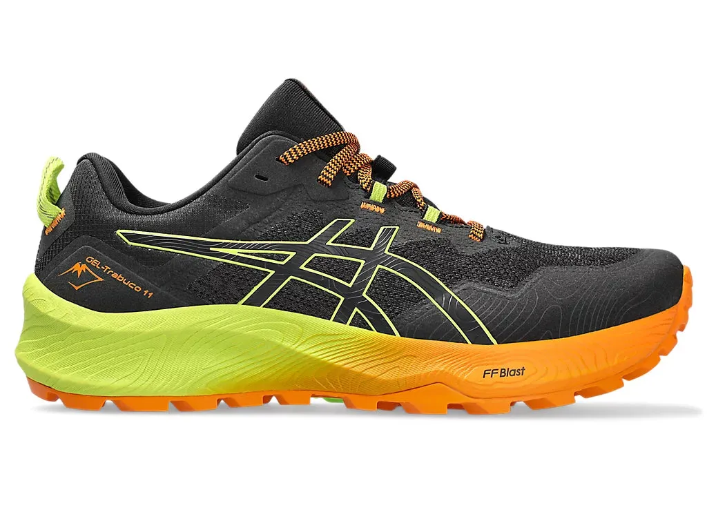 Asics Gel Trabuco 11 (Black/Neon Lime) Mens