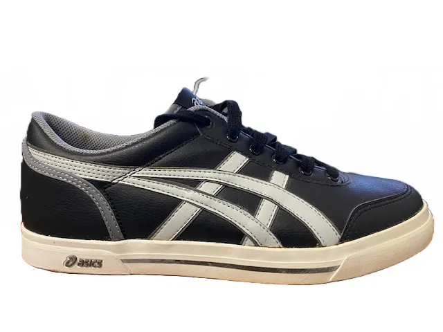 Asics sneakers in pelle da uomo AAron H107Y 9011 nero-grigio