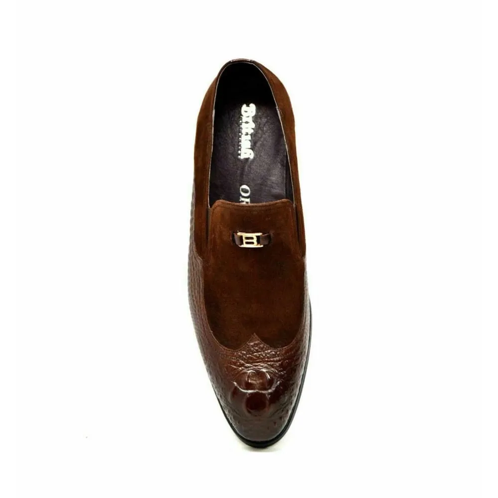 British Walkers Shiraz Men's Brown Leather Loafers
