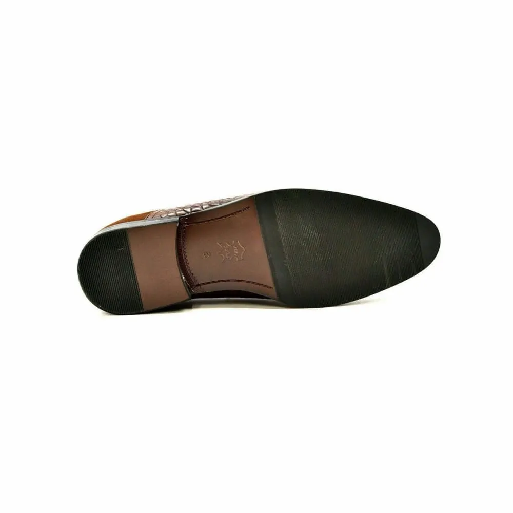 British Walkers Shiraz Men's Brown Leather Loafers