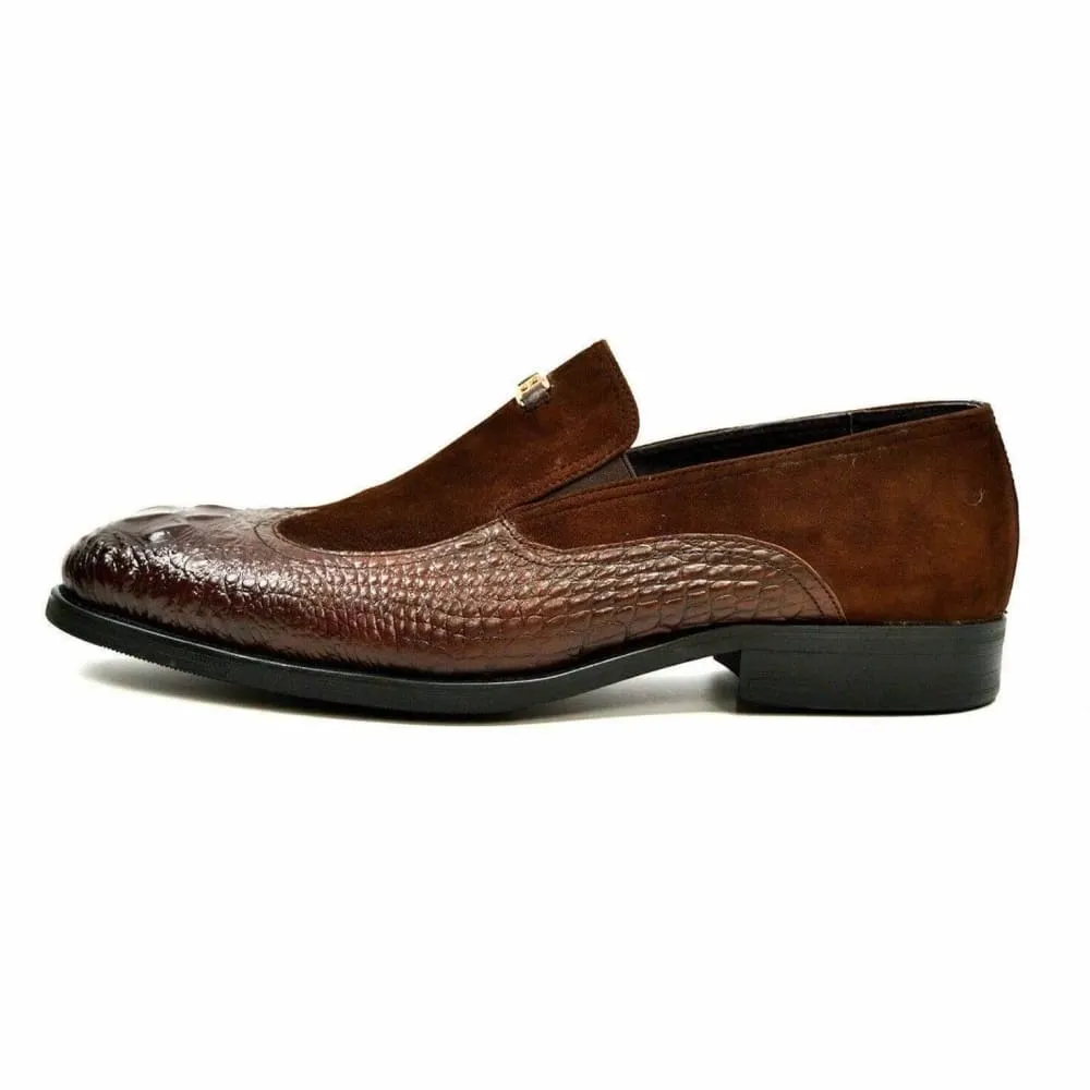 British Walkers Shiraz Men's Brown Leather Loafers