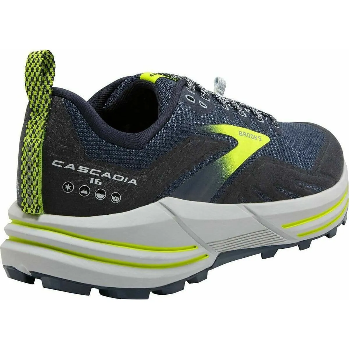 Brooks Cascadia 16 Mens Trail Running Shoes - Grey
