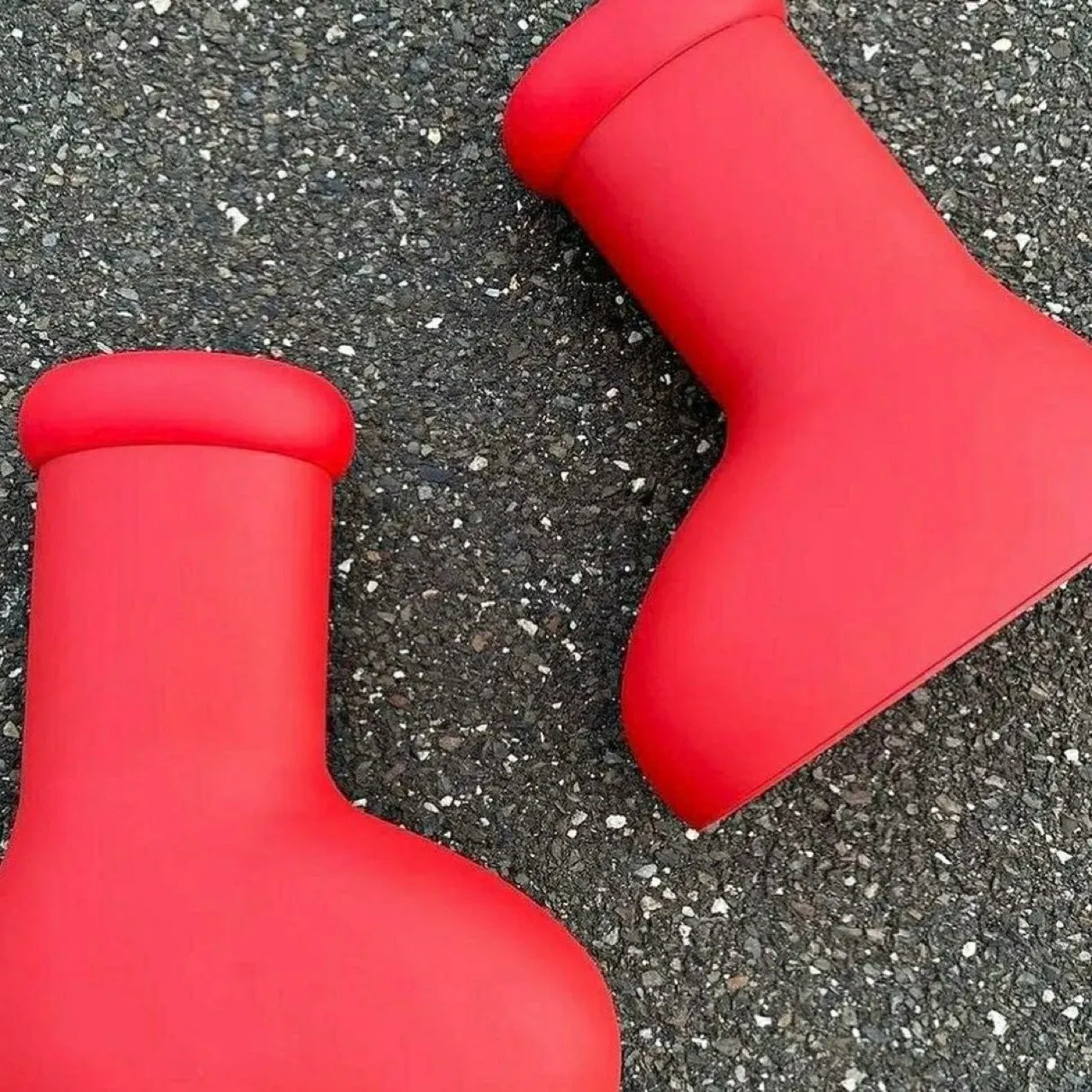 Cartoon anime creative unisex rain boots big boots