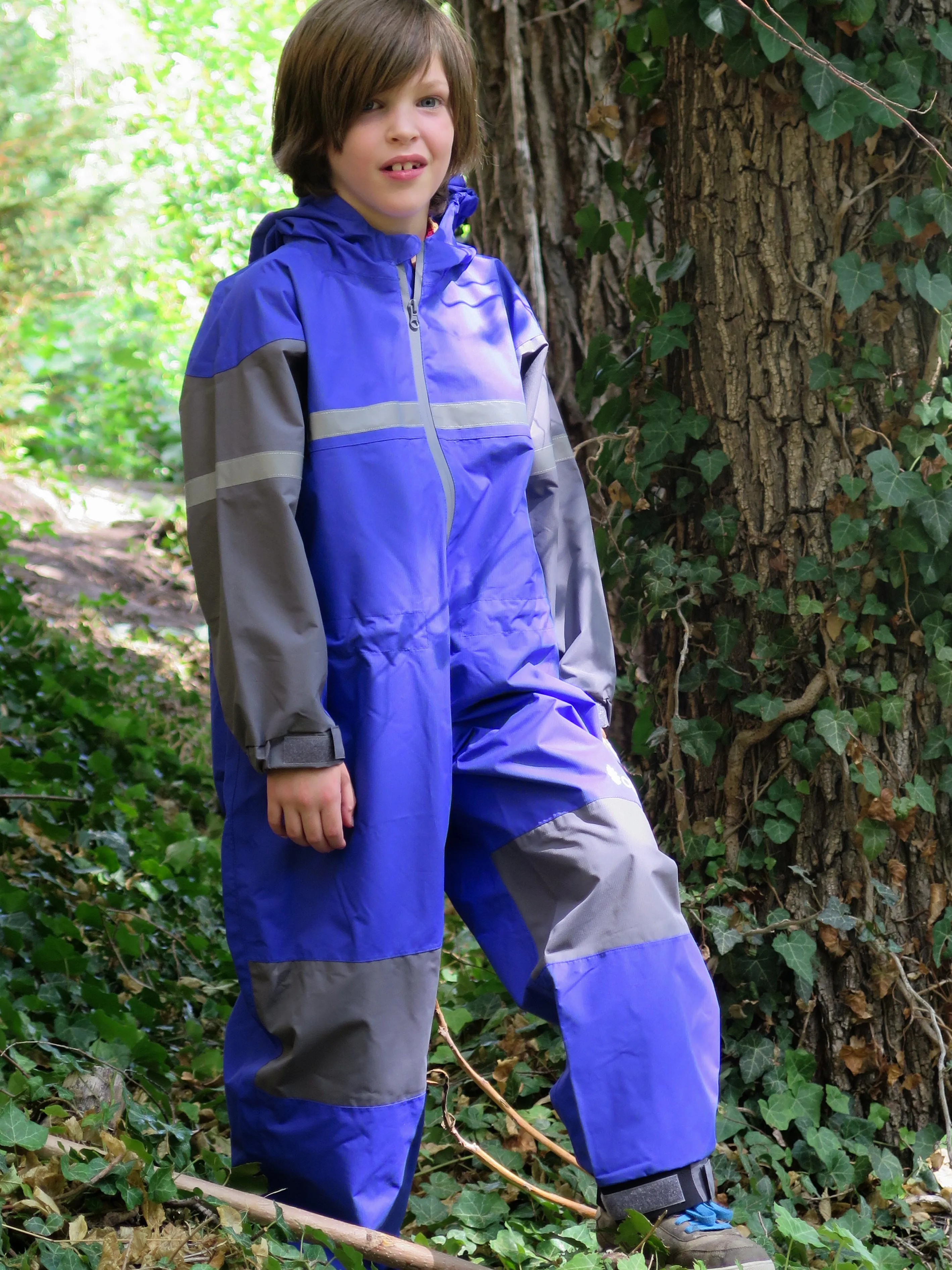 Children's Rain/Trail Suit, Brighton Blue