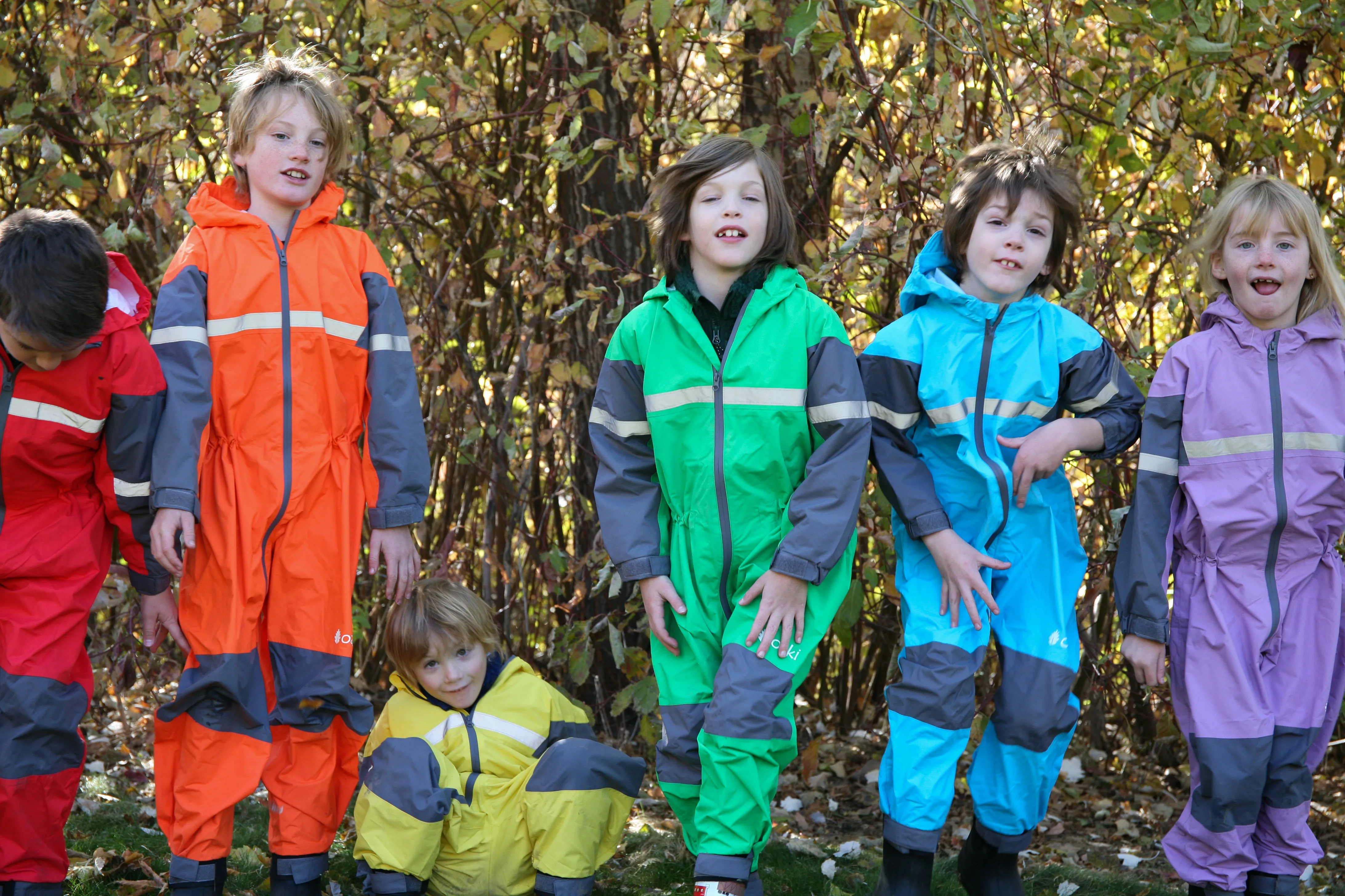 Children's Rain/Trail Suit, Forest Green