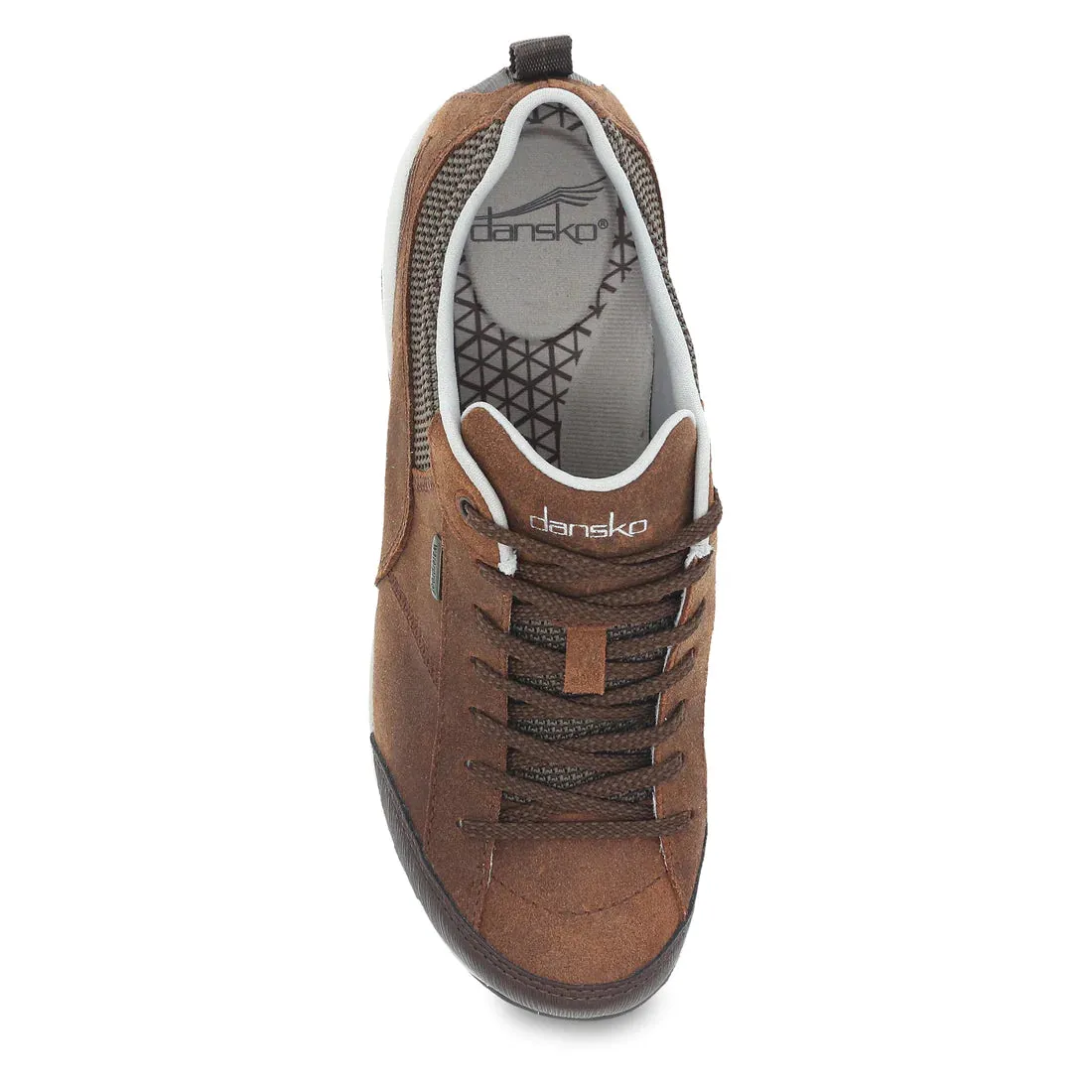 Dansko Women's Waterproof Paisley - Brown Burnished