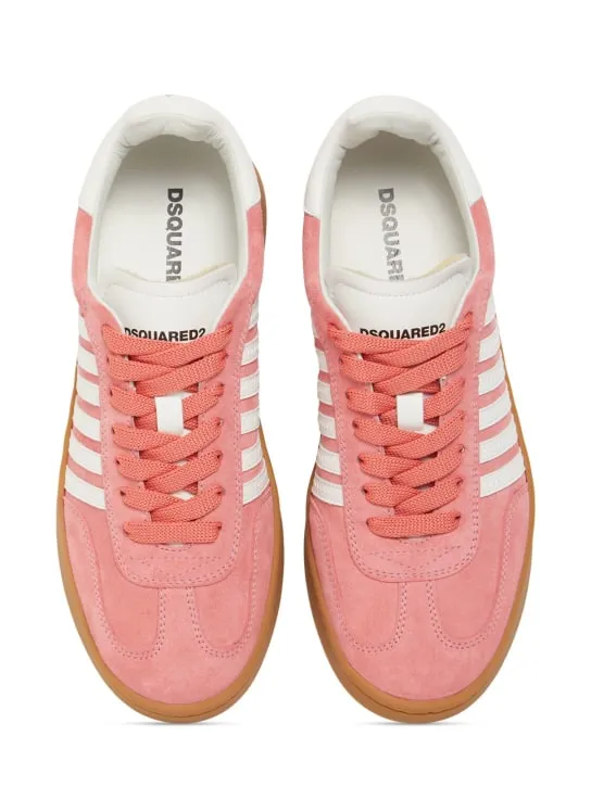Dsquared2   20mm Boxer suede sneakers 