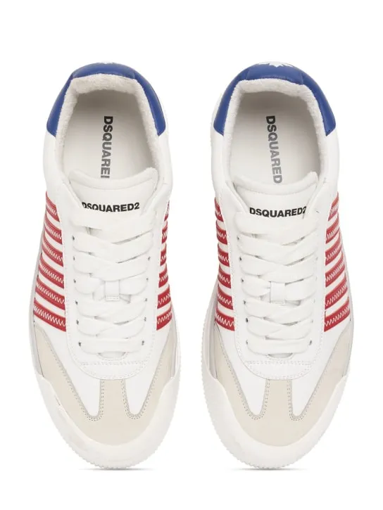 Dsquared2   Logo leather sneakers 