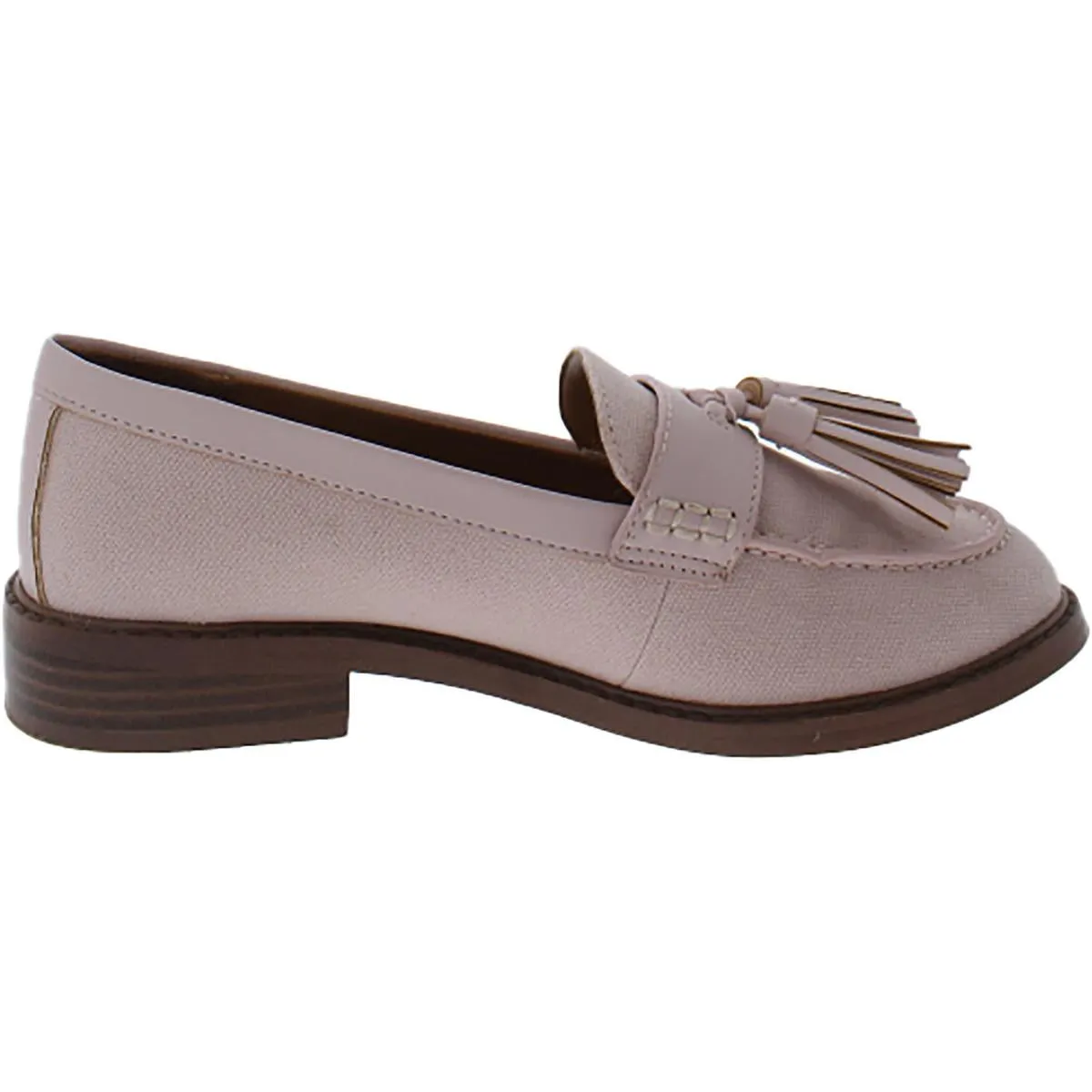 Franco Sarto Womens Carolyn Low 2 Canvas Loafers