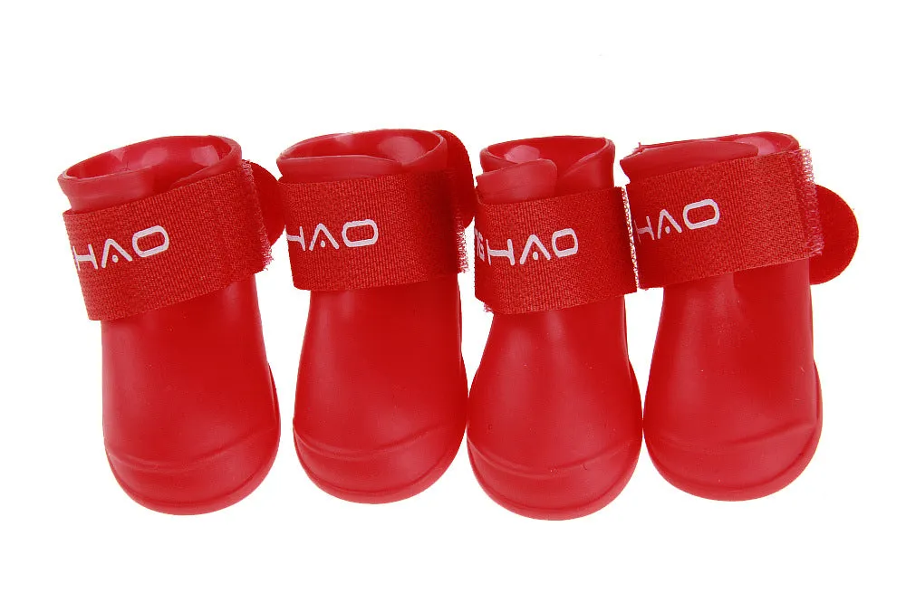 Fun and Festive Waterproof Rain Boots for Dogs