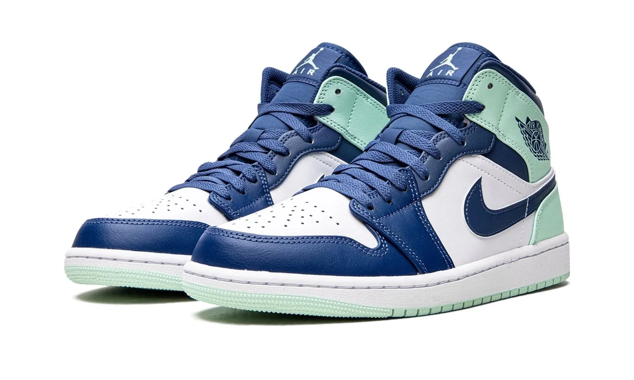 JORDAN 1 MID MYSTIC NAVY MINT FOAM
