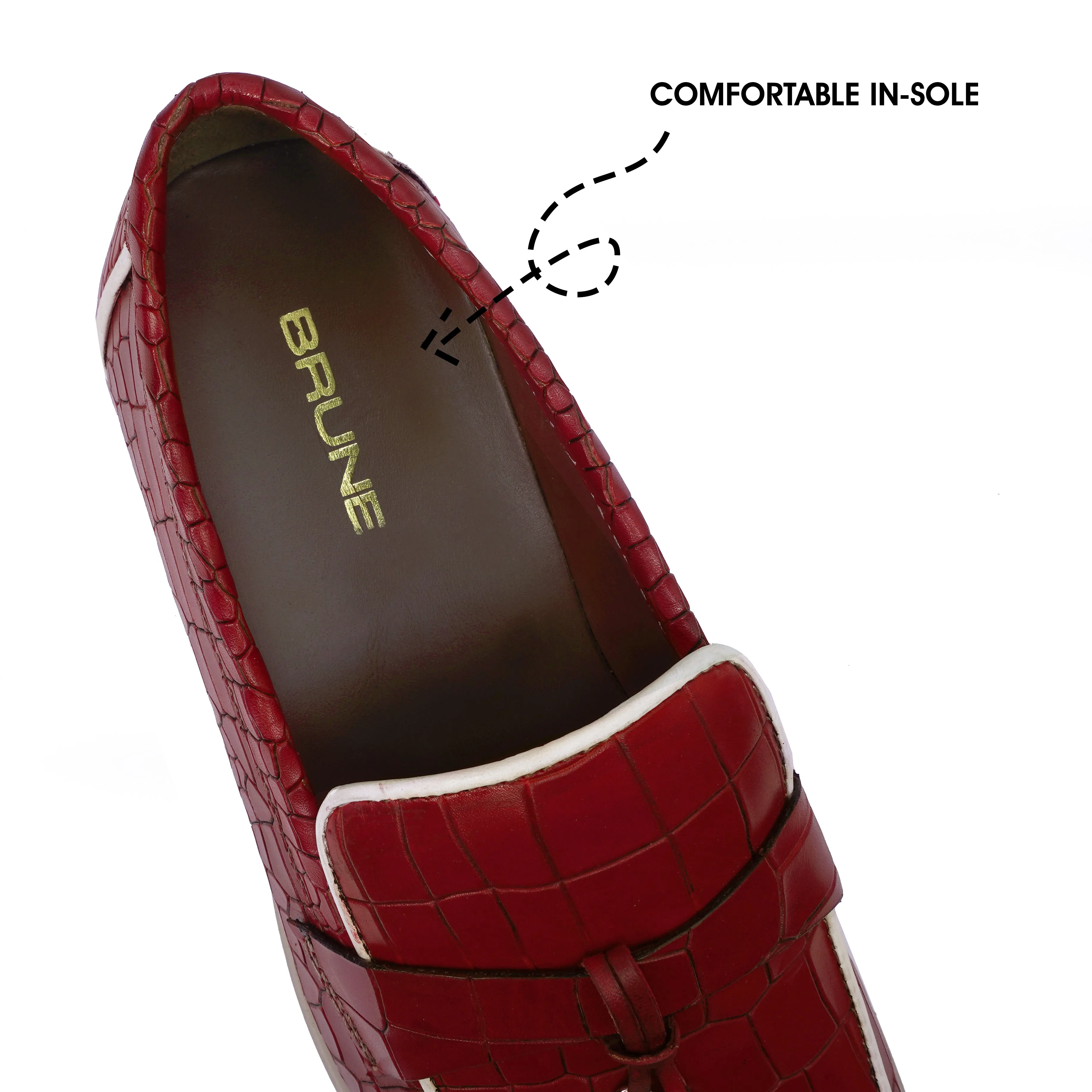 Light Weight Red Yacht Shoes