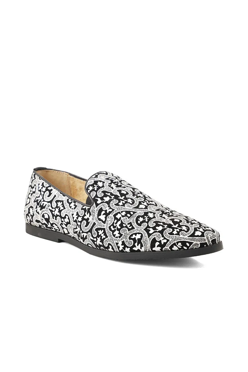 Men Casual Shoe/Moccs M38062-Silver