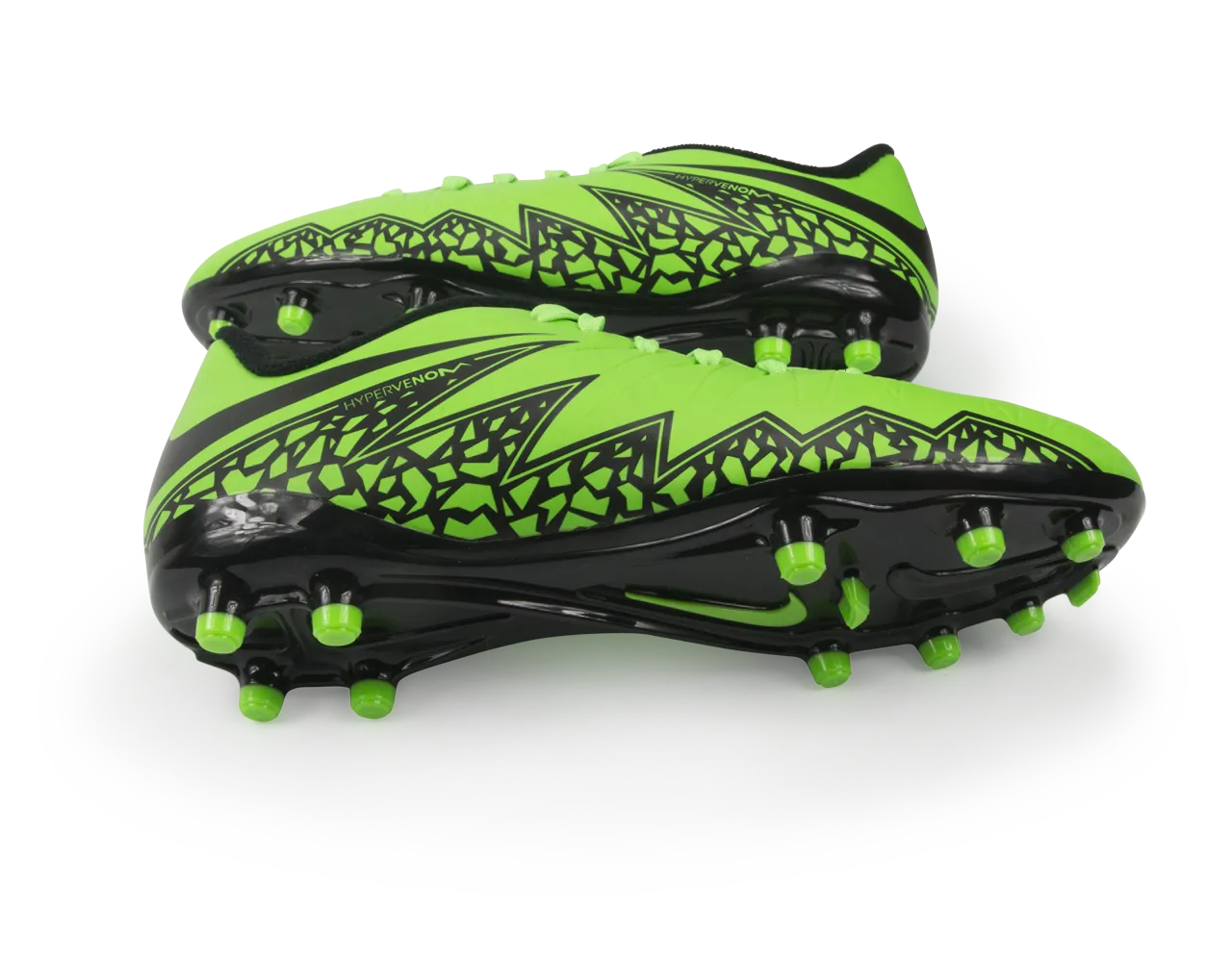 Nike Kids Hypervenom Phelon FG Green Strike/Black