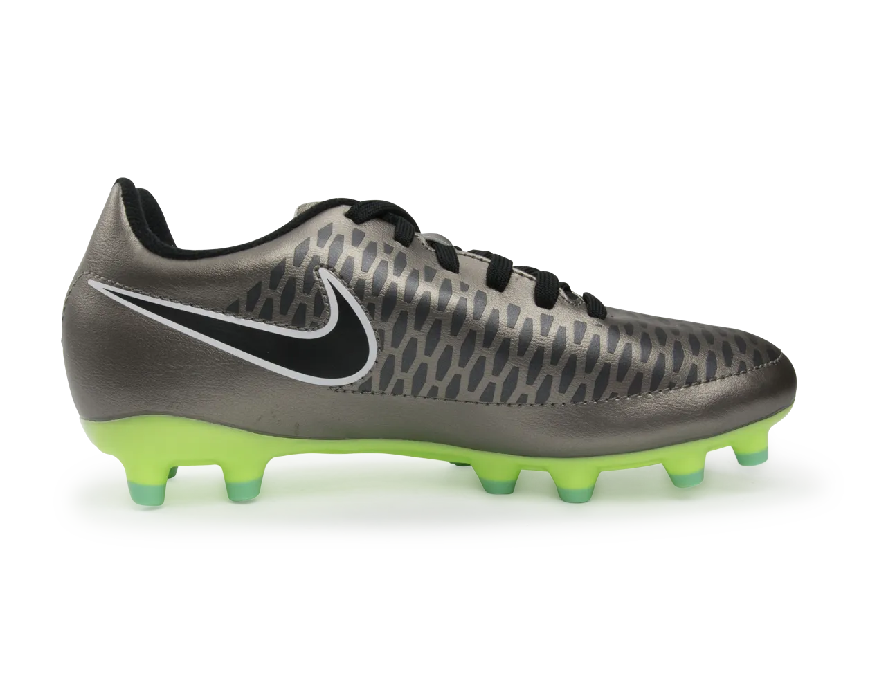 Nike Kids Magista Onda FG Metallic Pewter/Ghost Green/Black