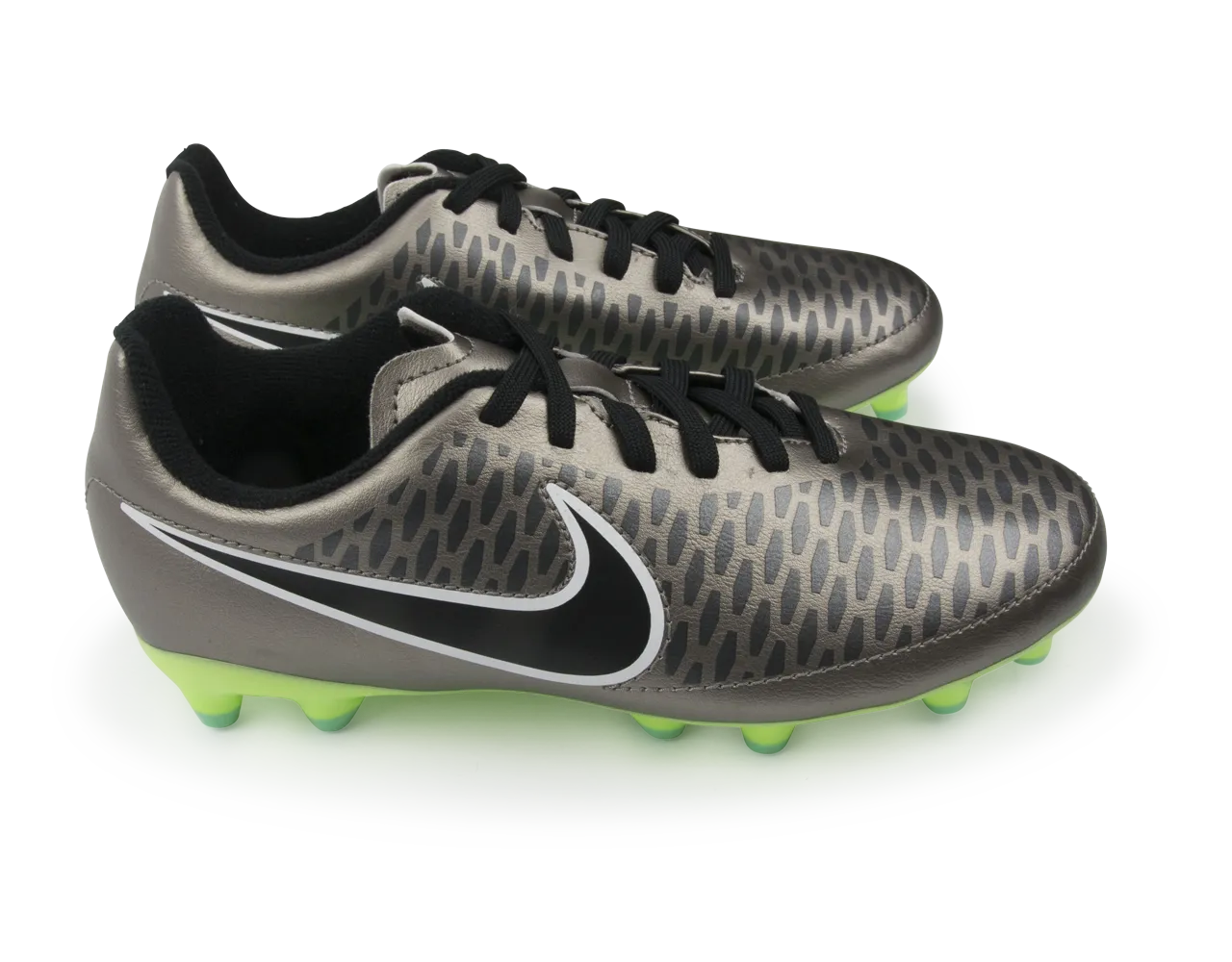 Nike Kids Magista Onda FG Metallic Pewter/Ghost Green/Black