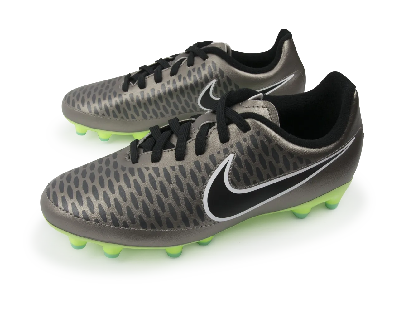 Nike Kids Magista Onda FG Metallic Pewter/Ghost Green/Black