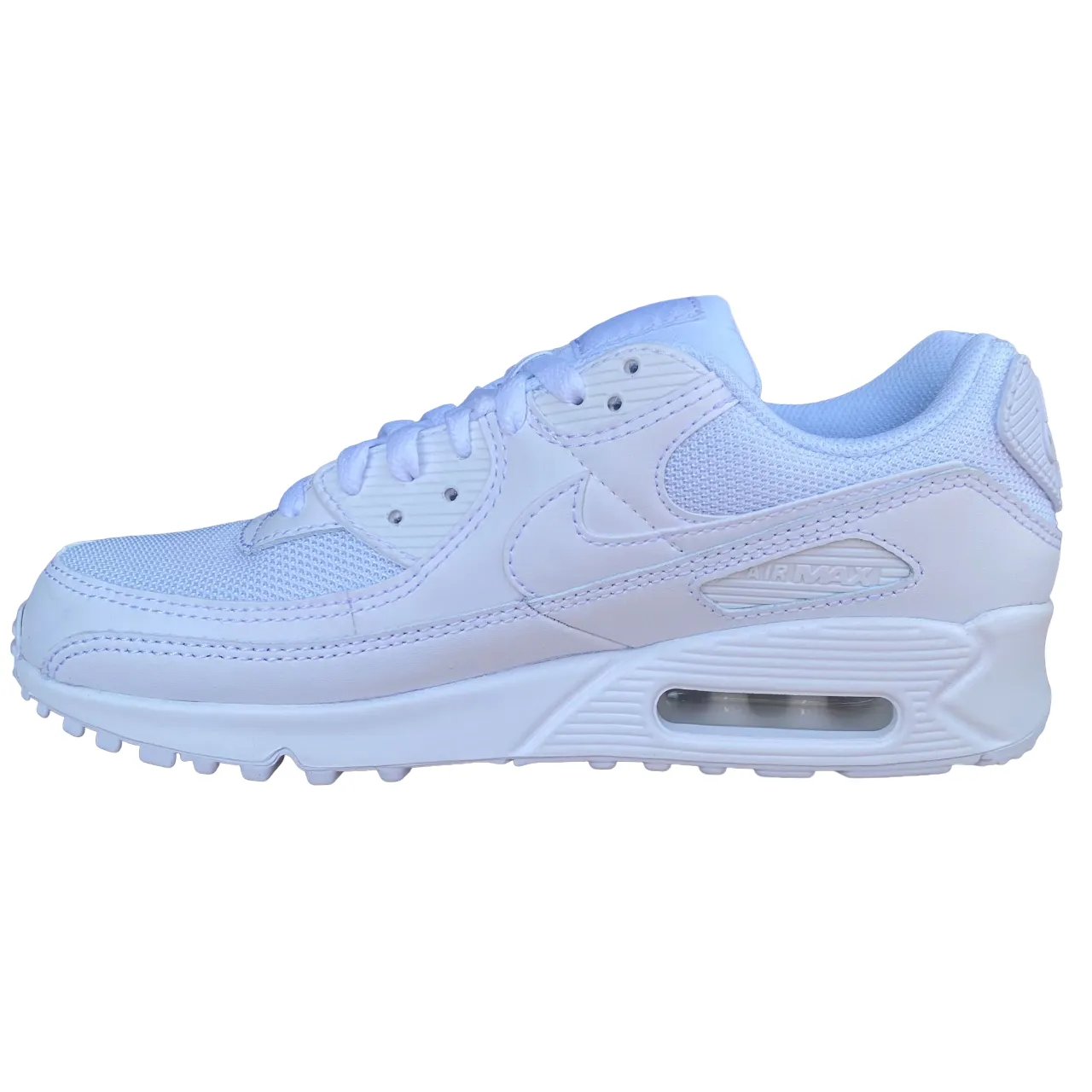 Nike scarpa sneakers da uomo Air Max 90 CN8490-100 bianco