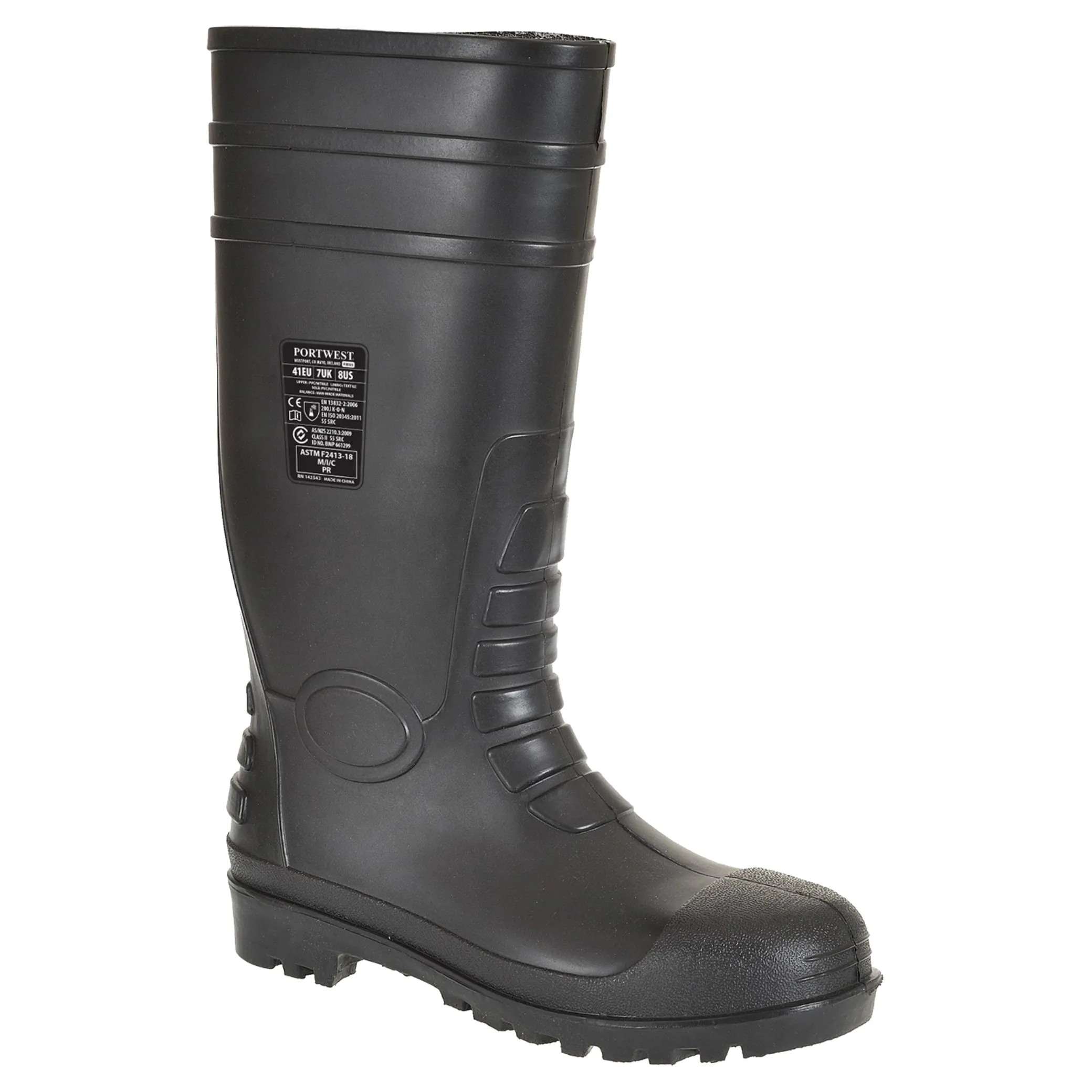 PORTWEST® Steel Toe Waterproof Rain Boots - FW95