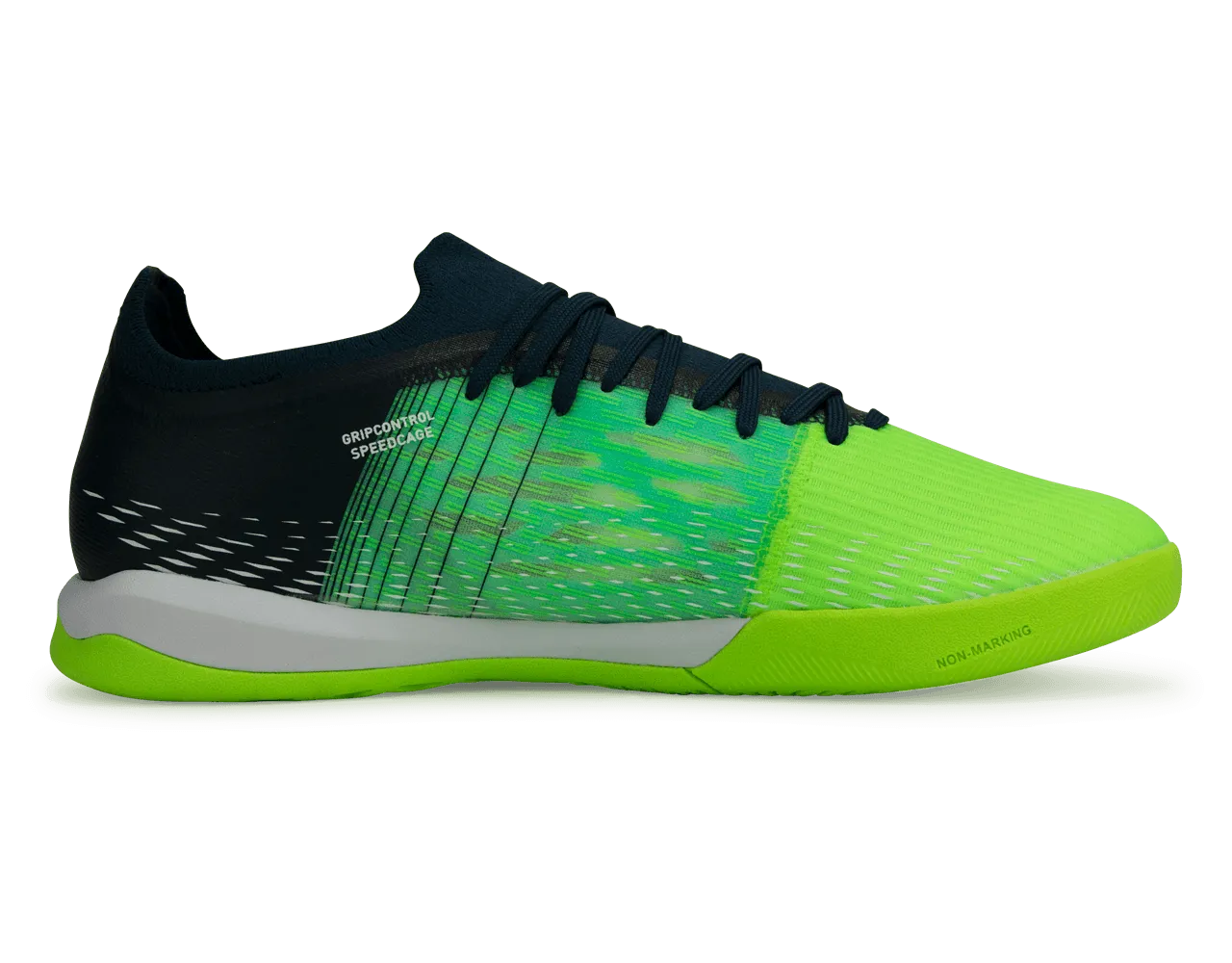 PUMA Men's Ultra 3.3 IT Indoor Soccer Shoes Green/Black