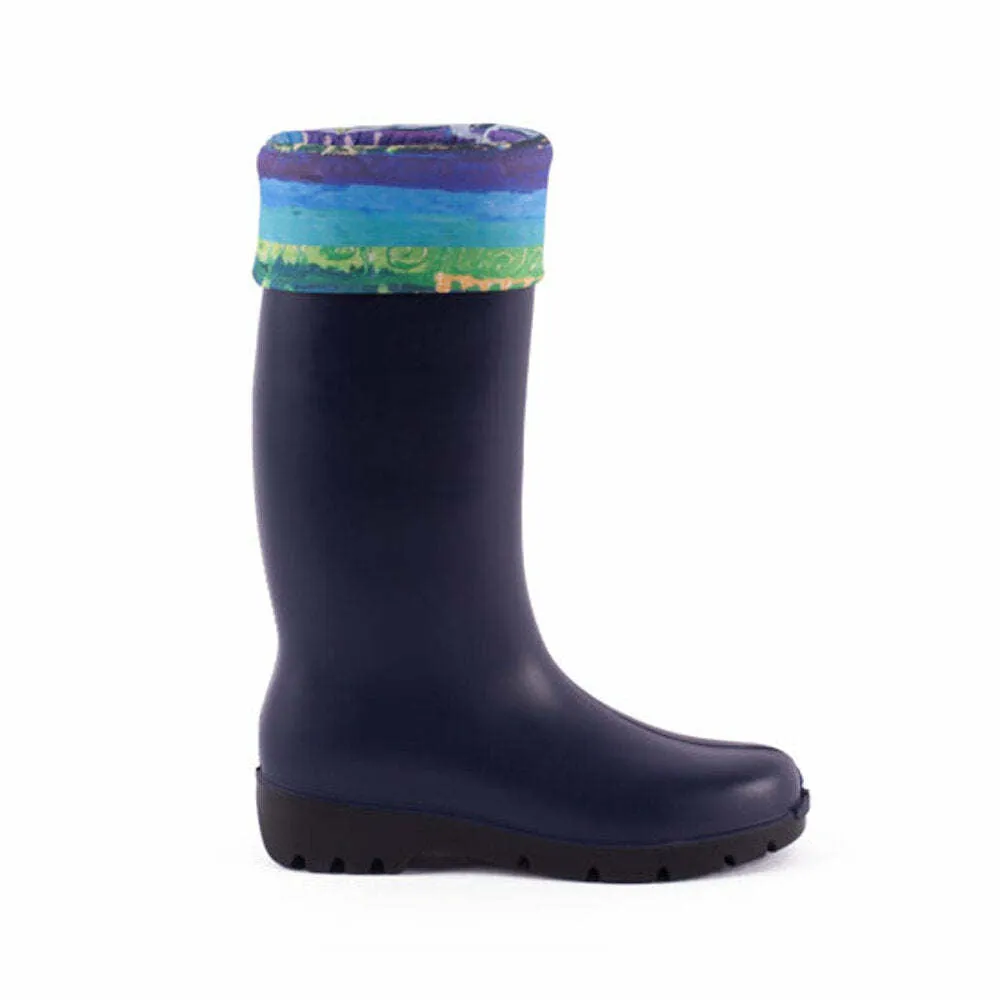 Rain Boots for Women Evil Eye Design Waterproof Rain