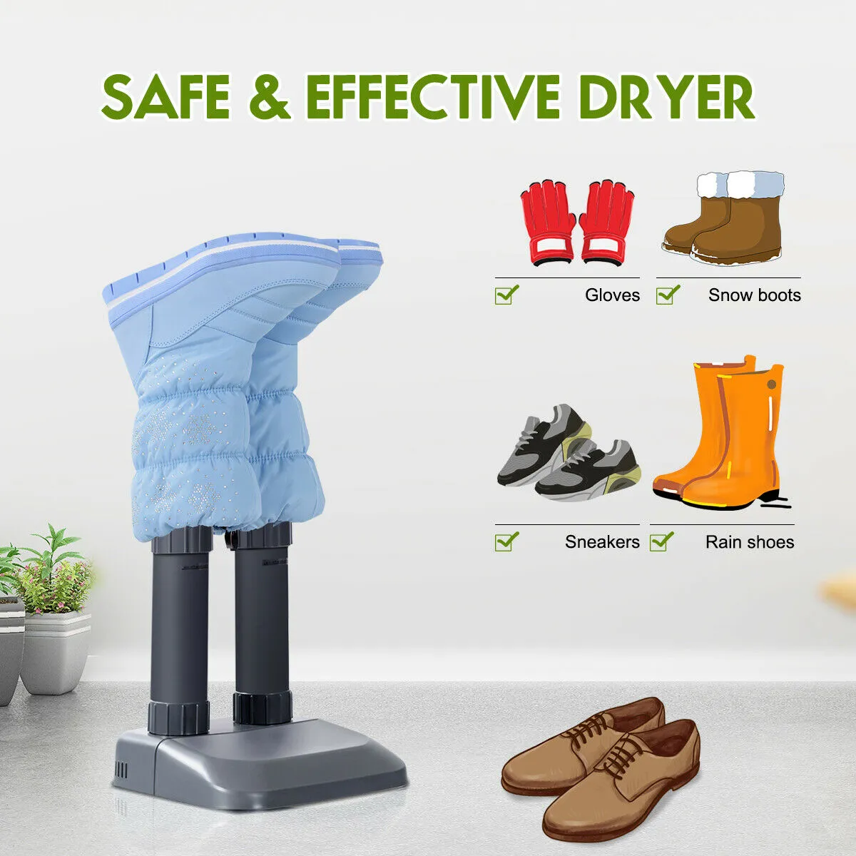 Shoe Dryer Electric Boot Warmer Rack