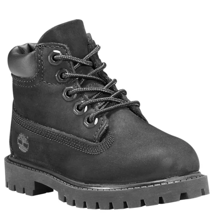 Timberland Black Premium Waterproof Toddler Boot