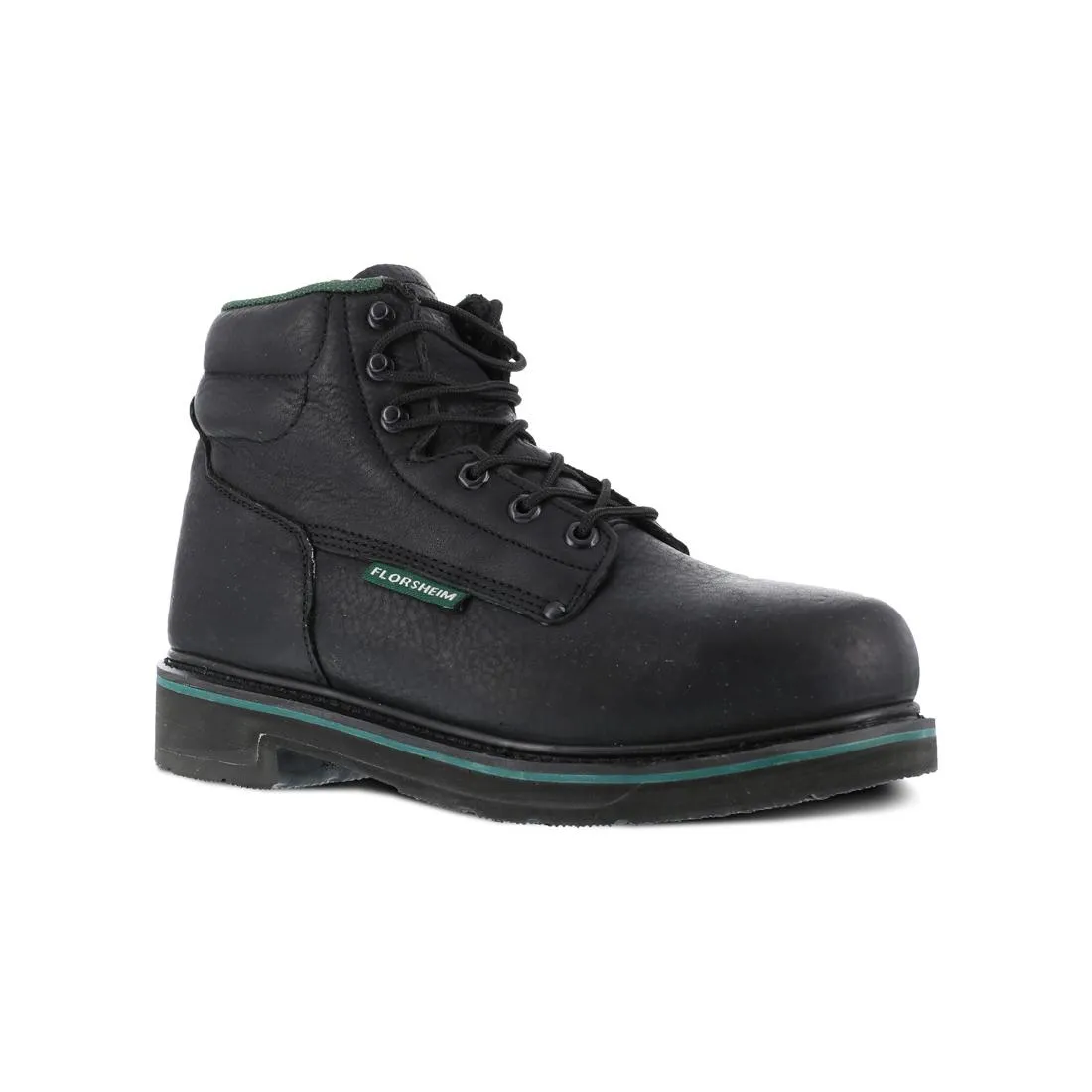 Utility 6 Inch Steel-Toe Work Boot Black
