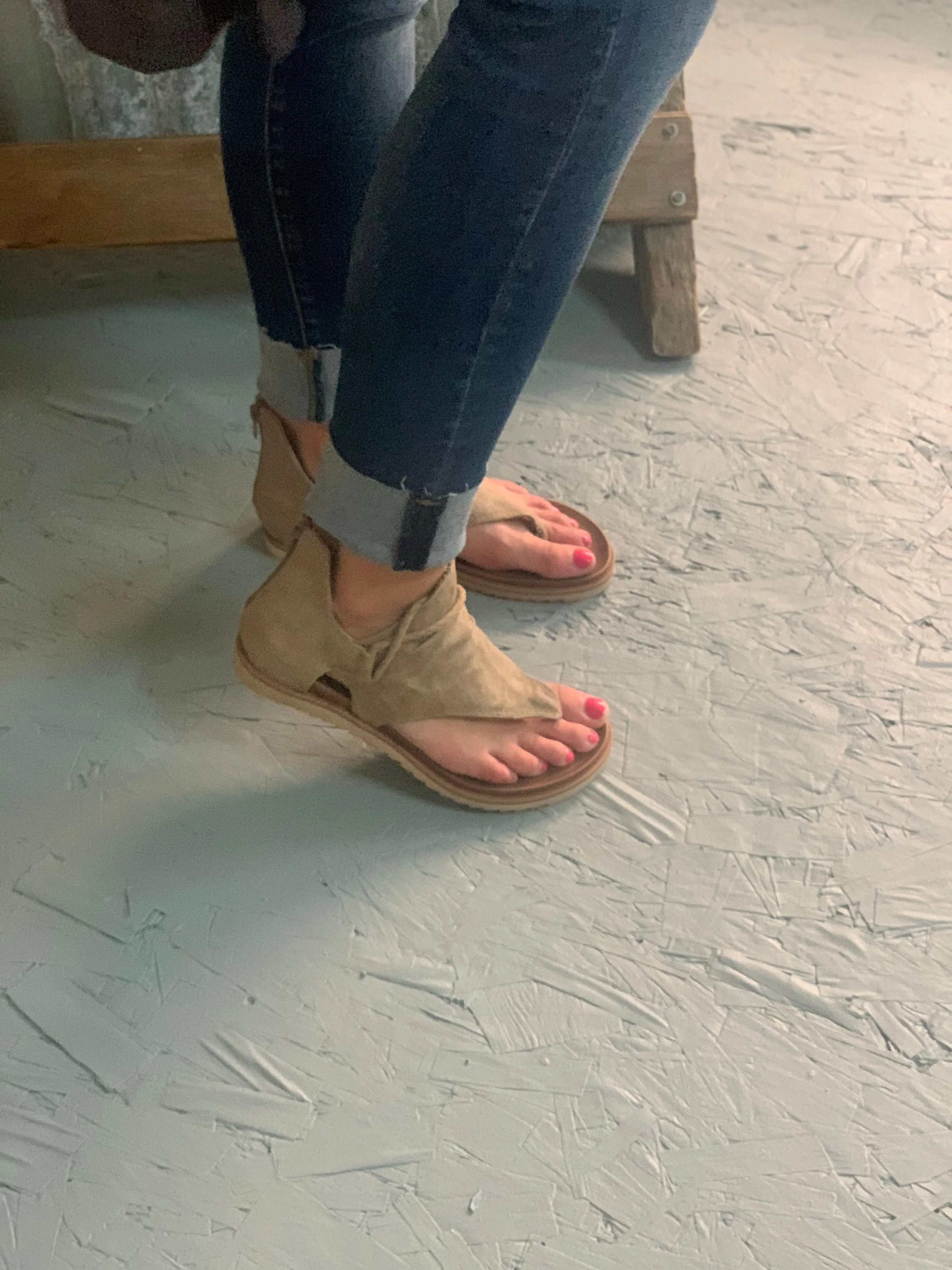 Very G Tan Sparta Sandal