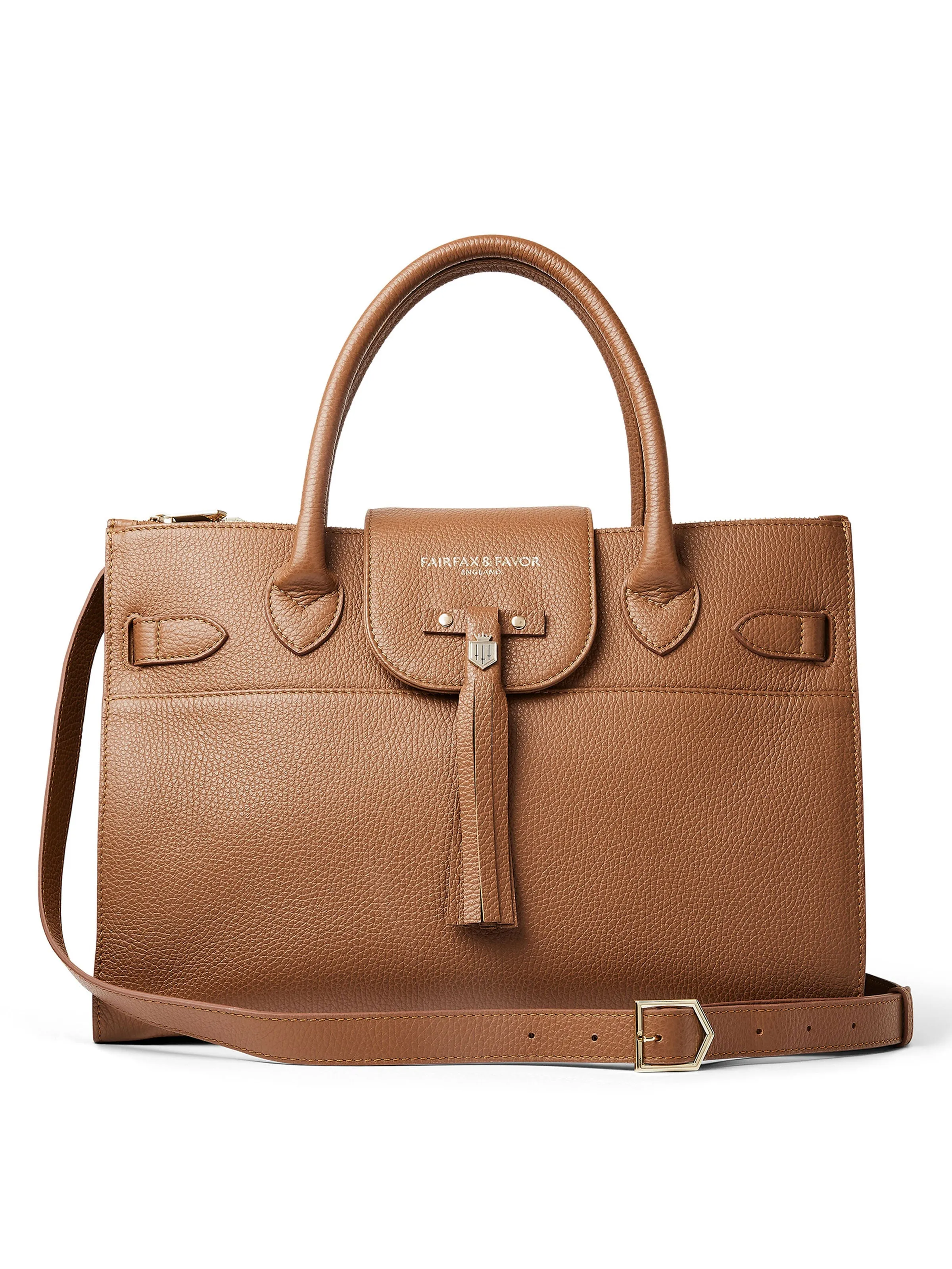 Windsor Work Bag - Tan Leather