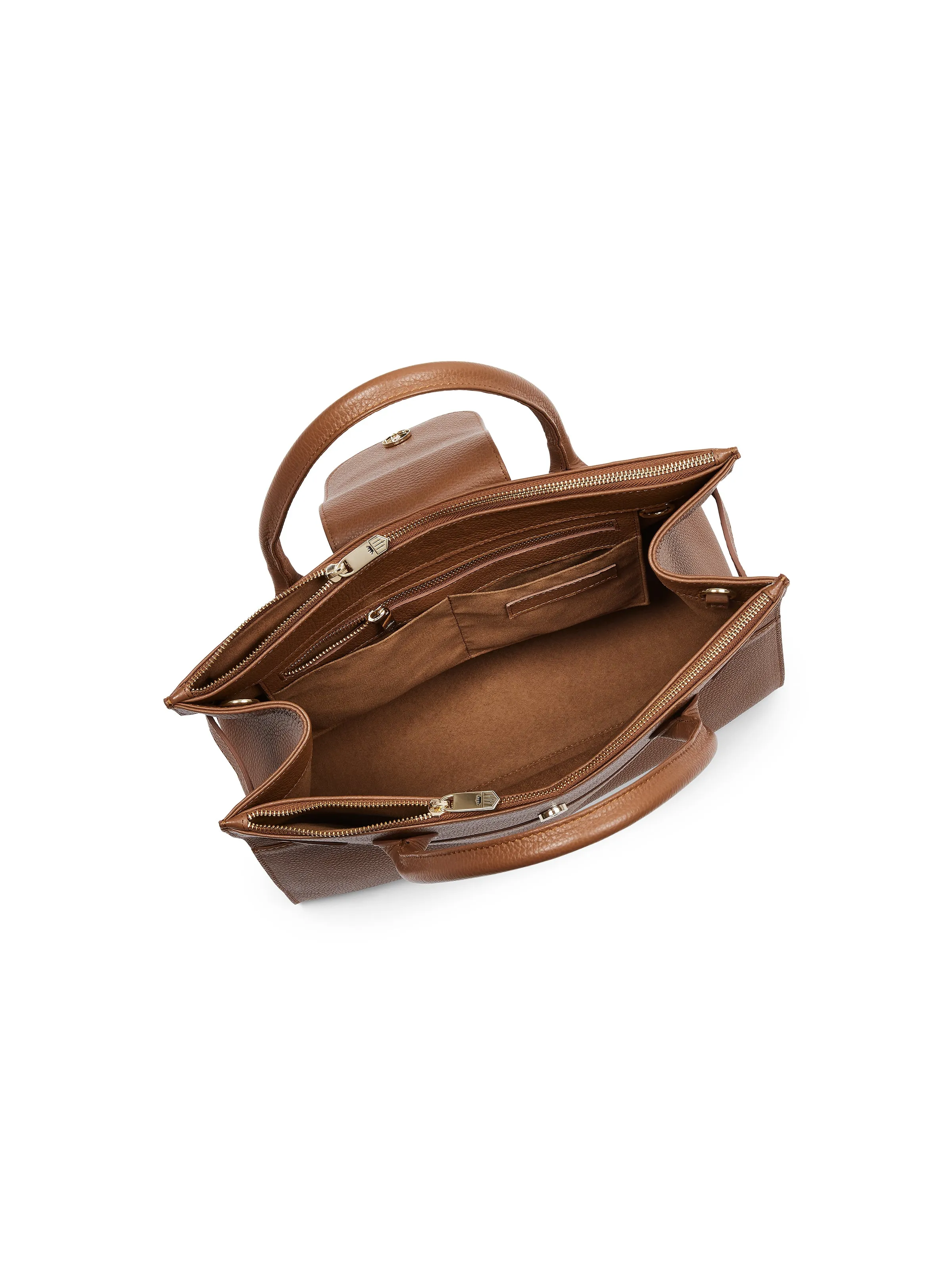 Windsor Work Bag - Tan Leather