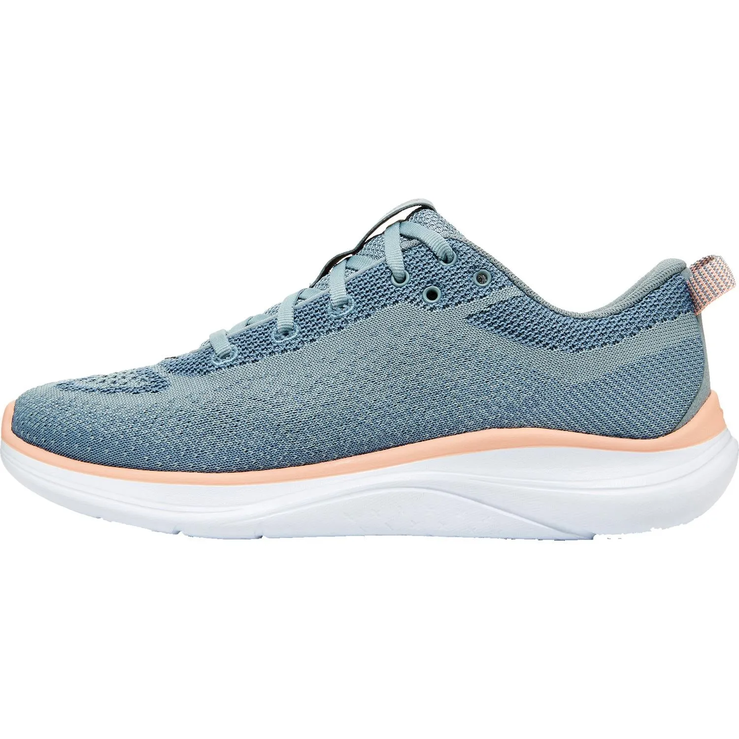 Women's Hoka One One Hupana Flow Lead/Pink Sand Knit Fabric