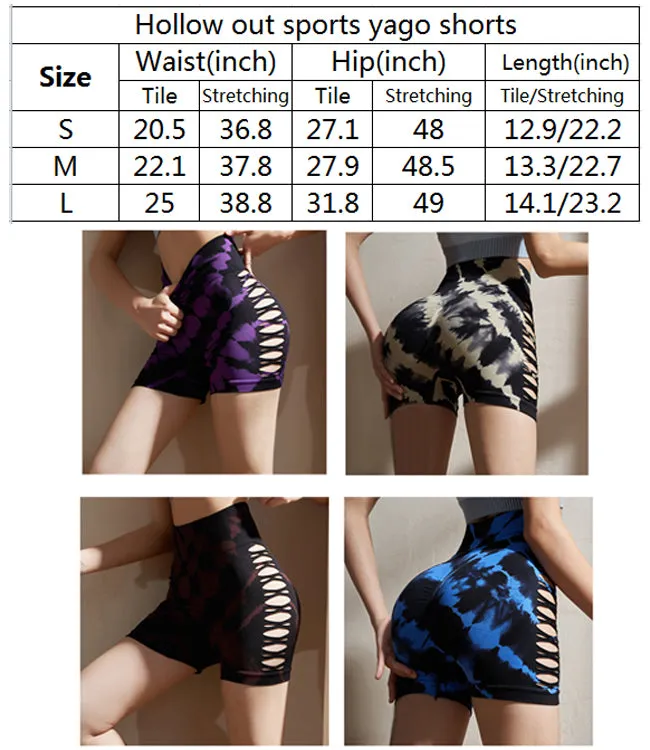 Women's yoga shorts and high-waisted gym yoga set